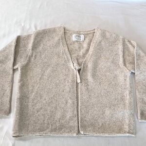 Zara Cream Knit Cardigan